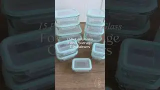 Preserving Flavor: Airtight Glass Food Storage Containers for Seamless Meal Prep