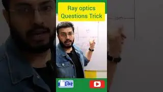 Ray optics Question Trick (Field of view) || Physics short trick|| #shorts #neet #viral  #shortvideo