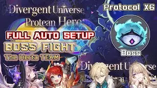 Divergent Universe - New Protean Hero - Protocol X6 - The Herta&Serval - Auto - Boss - Cirrus