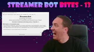 (OBS Live) Video shout out with Streamer bot!