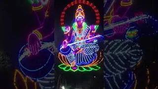 Wonderful Goddess Light Setting| Digital Art| Light Art| #goddess #lighting #settings #india #shorts