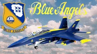 E-FLITE F-18 BLUE ANGELS 80MM EDF: распаковка и сборка