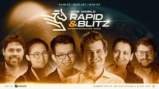 World Rapid Championship 2022 | Day 1 | Peter Leko & Jan Gustafsson