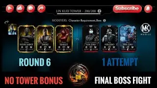 Lin Kuei Tower 200▪️Round 6 🎮 Mortal Kombat Mobile/MK Mobile/MKM #mortalkombatmobile #mkmobile #mkm