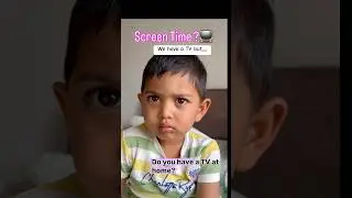 Toddler Screen Time: My Kid Said &ldquo;No TV&rdquo; (Eyes Get Weak) 👀 #parentingblogs #toddlertime