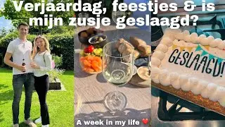 VERJAARDAG, FEESTJES & IS MIJN ZUSJE GESLAAGD? ღ | Joyce Rikken