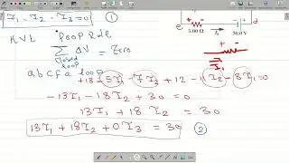 Example: Kirchhoff's  rules