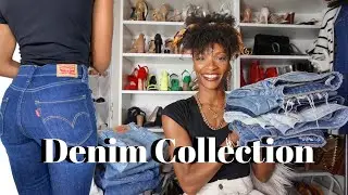 My Denim Collection | Levi's, H&M, Target | Vida Fashionista