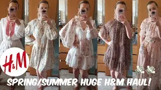 HUGE H&M HAUL & TRY ON // SPRING/SUMMER 2019 // CUTE SPRING OUTFITS LOOKBOOK