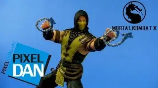Scorpion Mortal Kombat X Mezco Toys Figure Video Review