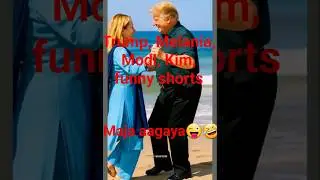 Trump and Meloni on a Date😂 Kim call the Modi 😜 #shorts #funny #viral #trending