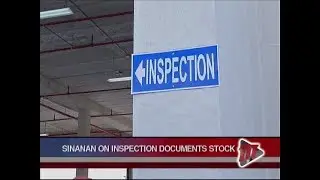Works & Transport Minister On Vehicle Inspection Certificate