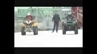 Kawasaki 750 i  VS CanAm Renegade 800