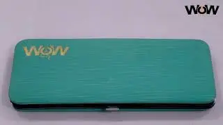 Professional Zigzag Titanium Black Hair Cutting Shear | Wow Beauty Scissors