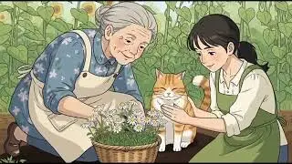 A Ghibli Style  Story /Grandmother And Daughter-in-Law in the Countryside / 2D Animated 