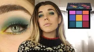 HUDA Electric Obsessions SMOKY Tutorial, Review & Swatches | Huda Beauty