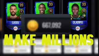 NBA LIVE MOBILE COIN GLITCH. MAKE MILLIONS! NBA LIVE MOBILE 20 | Jo and Ty bro vids