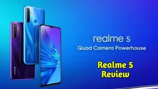 Realme 5 Crystal Blue Mobile Unboxing | Best value for money