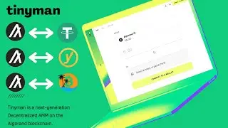 DeFi на Algorand: представляем децентрализованную биржу Tinyman &mdash; создавайте и торгуйте своими активами Algo
