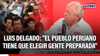 🔴🔵 Candidato aprista Luis Delgado: 