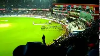 Amazing Crowd Support for india vs new Zealand t20 match at Trivandrum | Fans singing together