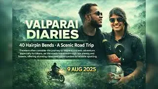 Valparai Diaries 🌿 | A Healing Couple Bike Ride After Hard Times @VinoReshz 