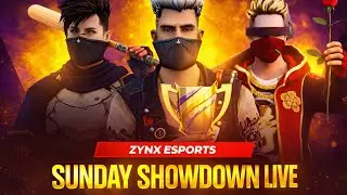 SUNDAY SHOWDOWN&sup1; LIVE | ZYNX | FREE FIRE MAX | 11 JAN 2025
