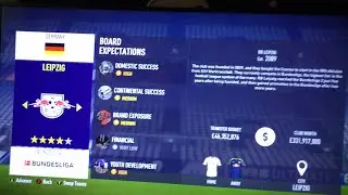RB Leipzig Career Mode Fifa 18 | S1E1