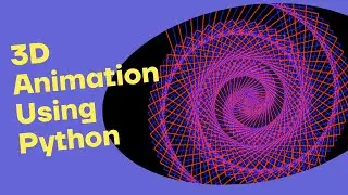 3D Animation Using Python #short
