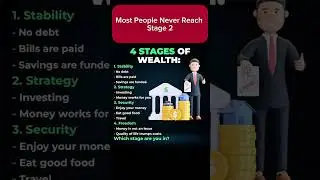 4 Stages of Wealth That Decide Your Financial Future  #finance #financialfreedom #financialliteracy