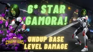6 Star Gamora base level damage! is she good?