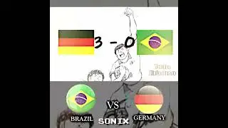 Brazil 🇧🇷 vs Germany 🇩🇪 - Captain Tsubasa manga #shorts #animeedit #efootball
