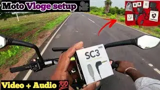 '' Moto Vlogging setup Guide  | Helmet Camera + Audio setup | Beginner to Advance