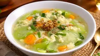 MASAK SUP OYONG TELUR SEPERTI INI, SEGER DAN NIKMAT BANGET!