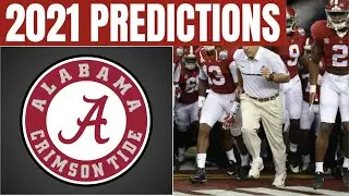 Alabama 2021 College Football Predictions | Will Bama Win Another CFP Title?