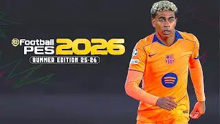 🚨EFOOTBALL PES 2026 (PPSSPP) MEDIAFIRE LINK DIRETO! PATCH 100,% ATUALIZADO EUROPEU 