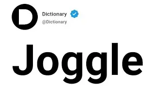Joggle Meaning In English