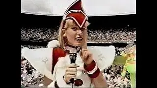 Xuxa na Chegada de Papai Noel no Maracanã -1989