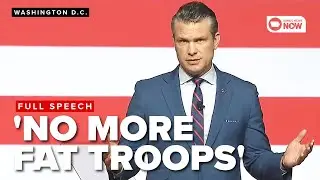 FULL SPEECH: Pete Hegseth promises to end 'politically correct' leadership in military during speech