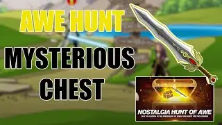 AQW MUST GET Classic Blade of Awe! | Mysterious Chest Quest (/join museum Nostalgia Hunt Of Awe)