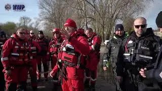 Ćwiczenia policjantów na Wiśle i Drwęcy - KWP Bydgoszcz
