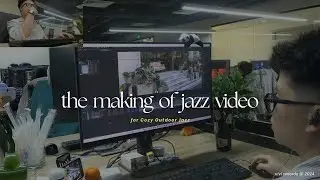 Inside the Studio: The Making of a Cozy Outdoor Jazz Video