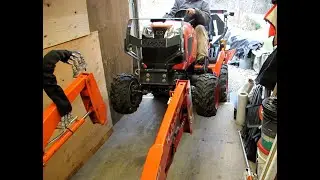 Kubota BX23S Loader Removal Incident with the Backhoe Still On- Near Miss! @maintenancewithmike