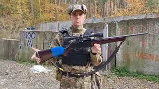 Лёгкое знакомство с Browning BAR .30-06 на 100м. Easy introduction to Browning BAR .30-06 at 100m.