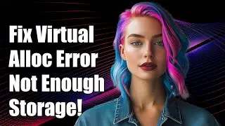 Fixing VirtualAlloc() Failed: Not Enough Storage Error [0x00000008] in Windows