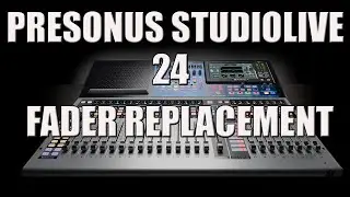 Presonus StudioLive 24 series III Stuck Up  Moving Faders replacement