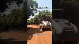 Full Depth Reclamation | FDR Road Technology | New technology #newtechnology #roadconstruction #road