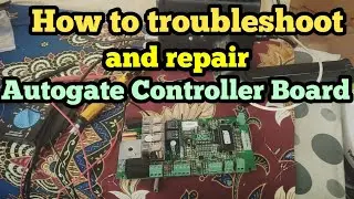 Cara repair Controller Board Autogate  - #MULO Jom DIY!!!
