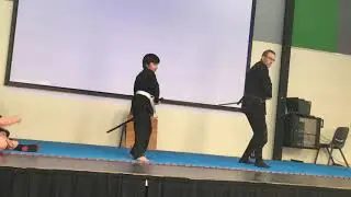 Ninjitsu martial arts, Xavi's performed at Weller Hill State School 2018