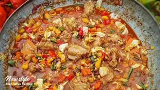 Nigerian-Style Chicken Vegetable Sauce | So Tasty & Easy!